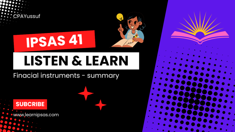 IPSAS 41 SUMMARY