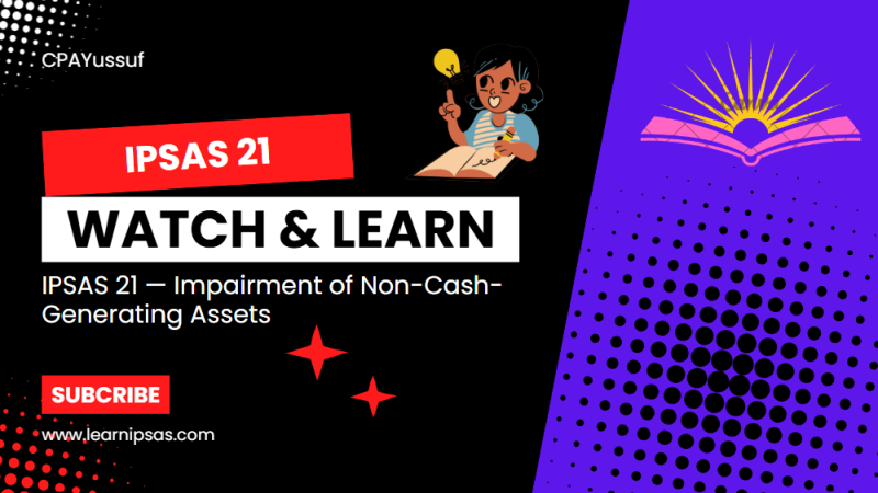 IPSAS 21 — Impairment of Non-Cash-Generating Assets